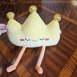 Holiday Home Squishy Plush Crown NWT